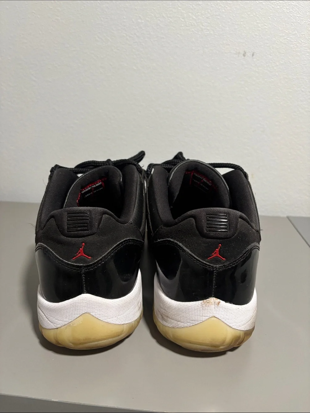 Jorden 11 low black patent leather Size 13 Men’s - Picture 3 of 5